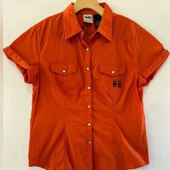 Harley-Davidson Button down Shirt - Picture 1 of 8